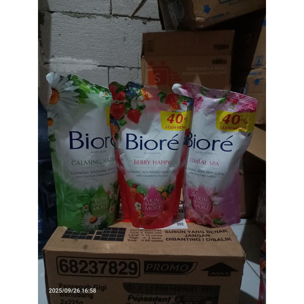 promo sabun biore cair 800ml exp aman