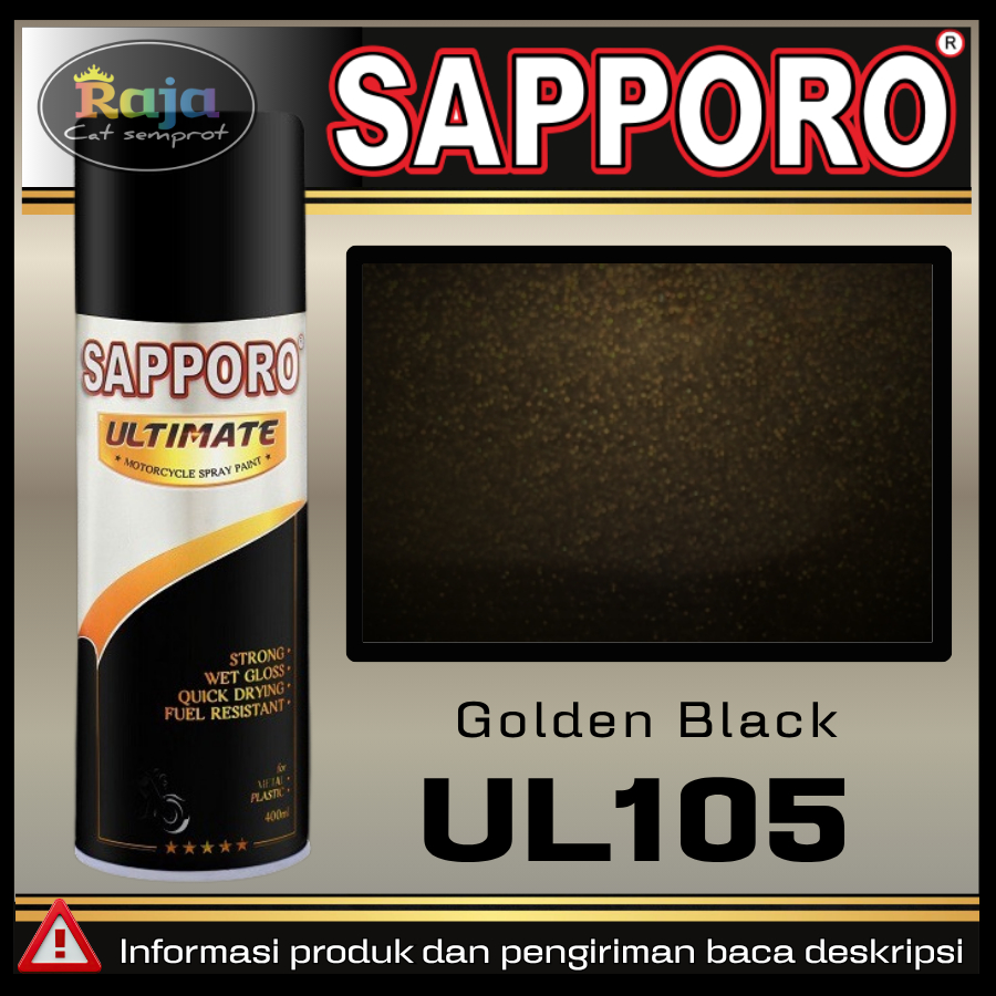 Sapporo Ultimate : Golden Black - UL105**