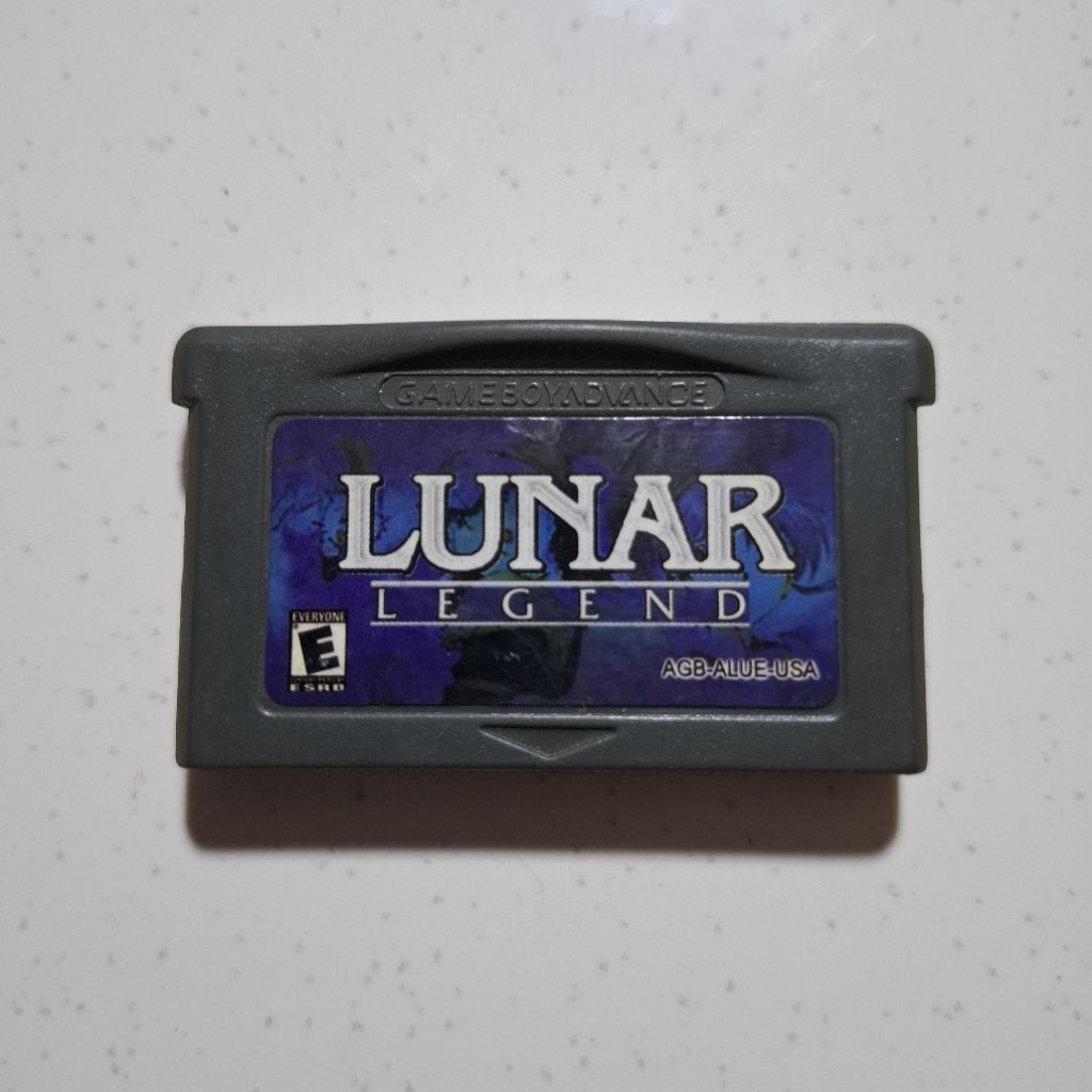 Kaset Gameboy Advance Lunar Legend Second