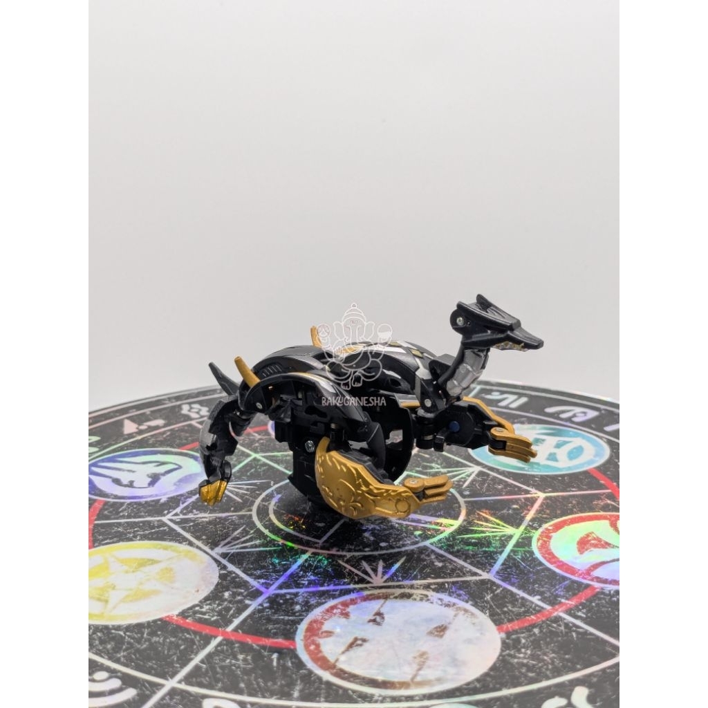 Bakugan Bakutech Gif Jin Ryu Black Rare