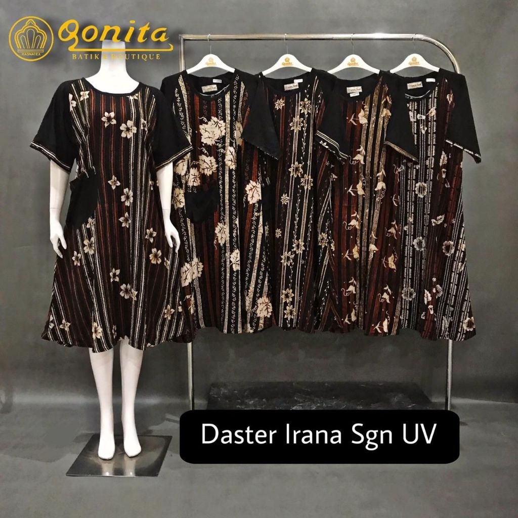 {Ld 108 Cm} Daster Qonita Batik ll Daster Irana Sogan Uv