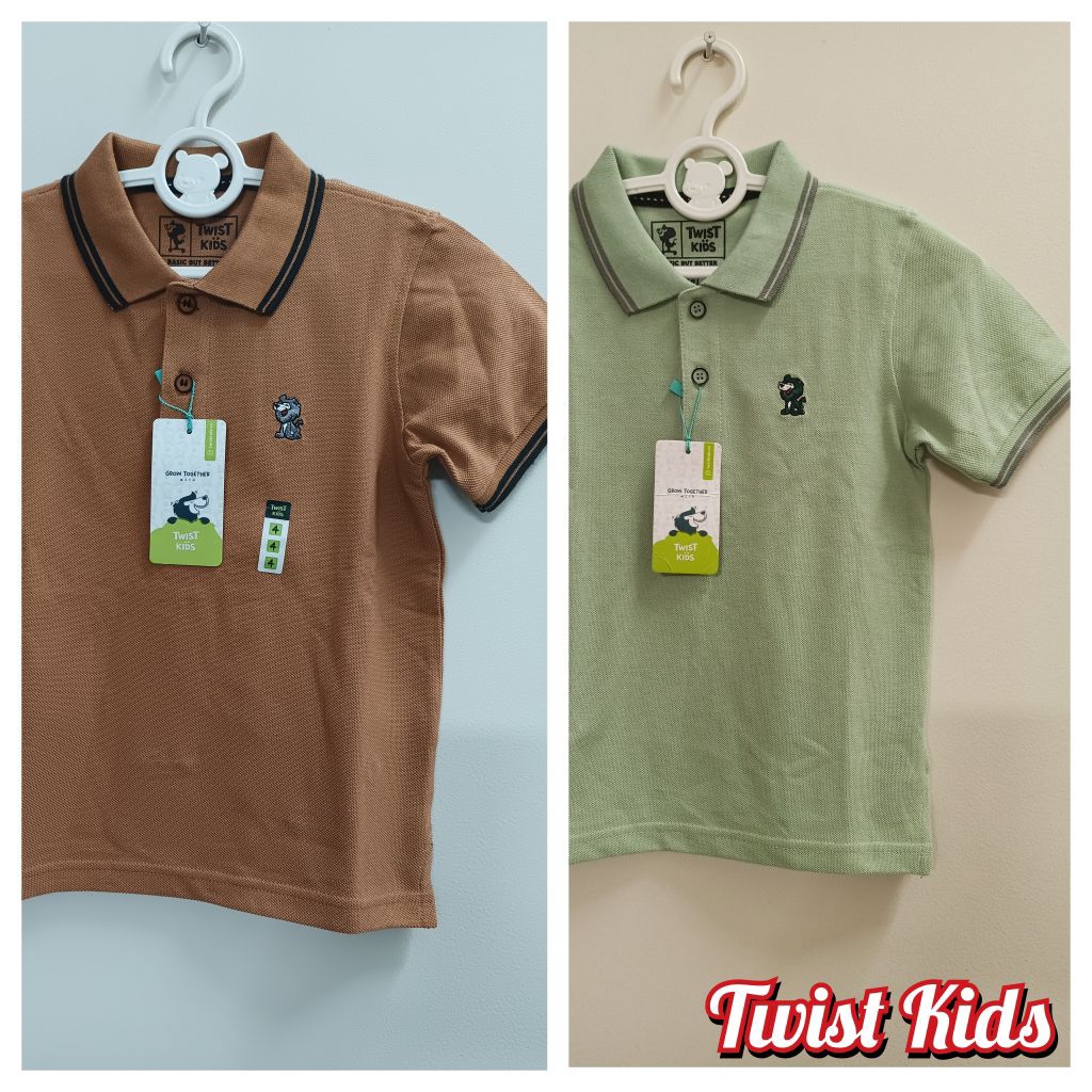 Twist Kids - Kaos Polo 8-14 Tahun