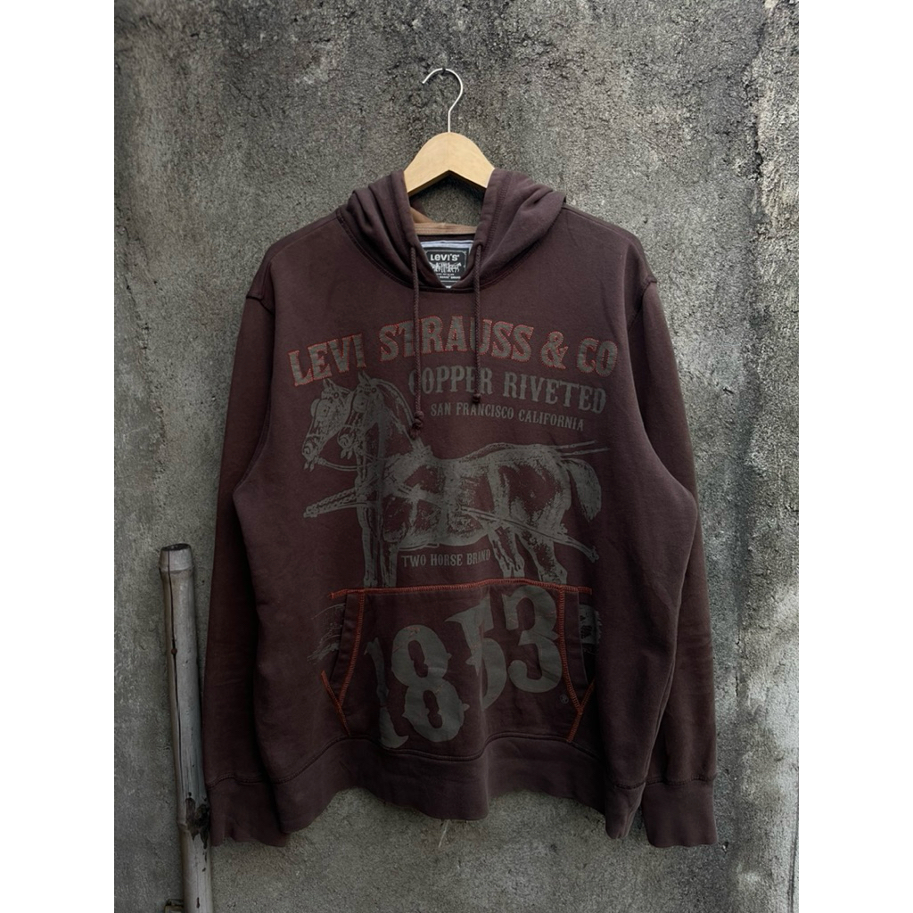 hoodie levis original second preloved