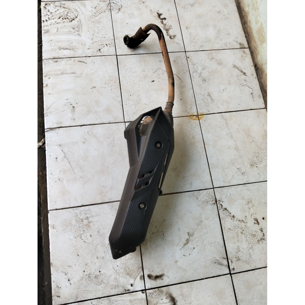 knalpot Vario 125 LED old original copotan. knalpot Vario 125 ORI k60 masih standar