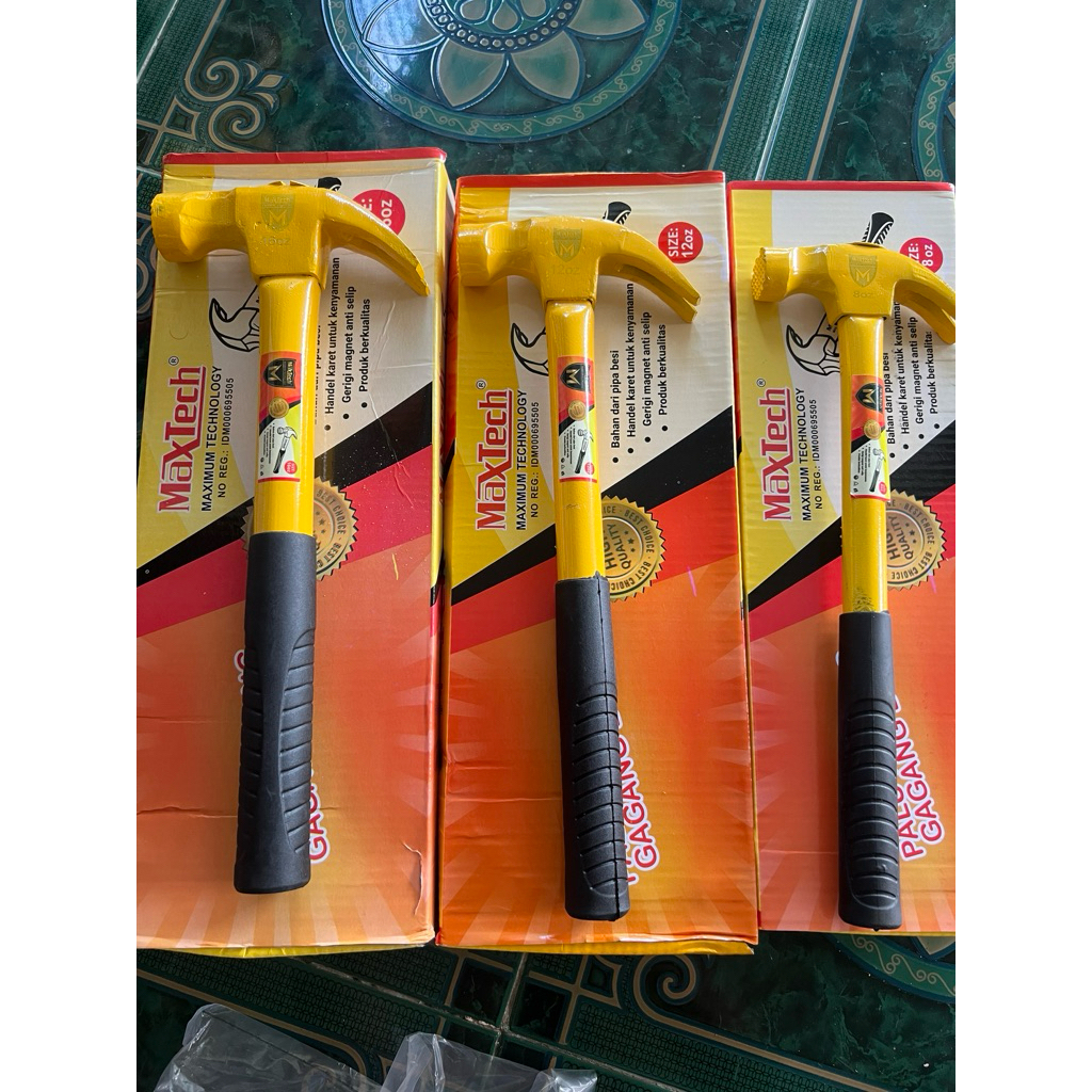 Palu kambing magnet gagang besi