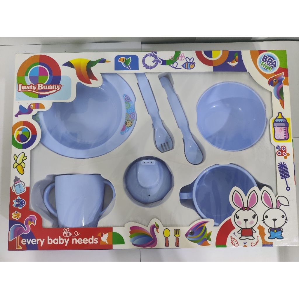 LustyBunny feeding set  7 in 1 (LB-1839)