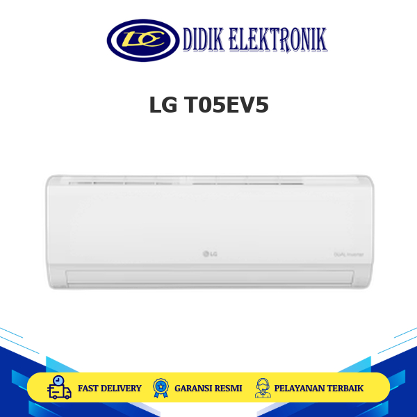 LG T05EV5 AC 0.5 PK Dual Cool Inverter Watt Control