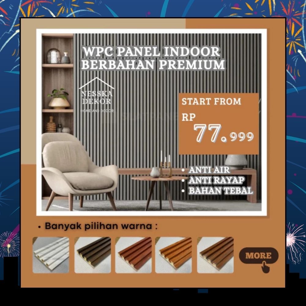 WallPanel PVC Ukuran 1,5 Meter dan 3 Meter / WPC Murah Berkualitas Bandung / WALL PANEL PVC Bukan Wa