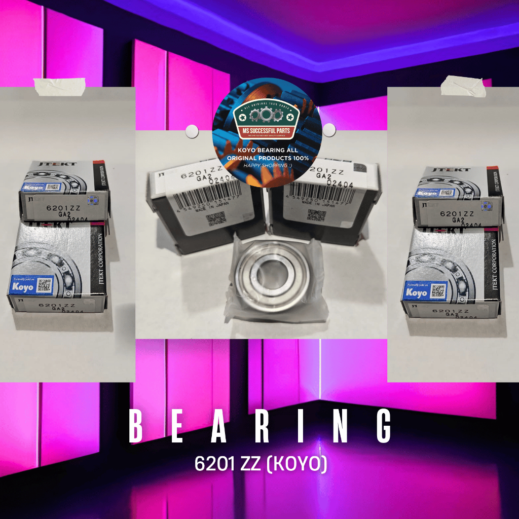 BEARING 6201 ZZ KOYO JAPAN 6201ZZ