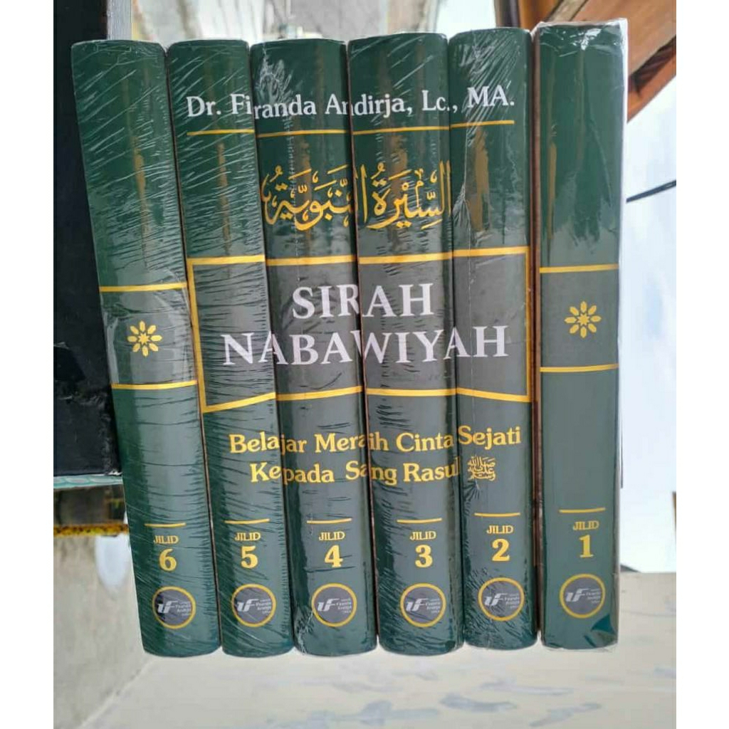 Buku Sirah Nabawiyah 6 Jilid Ustadz Firanda Andirja | STOK TERAKHIR