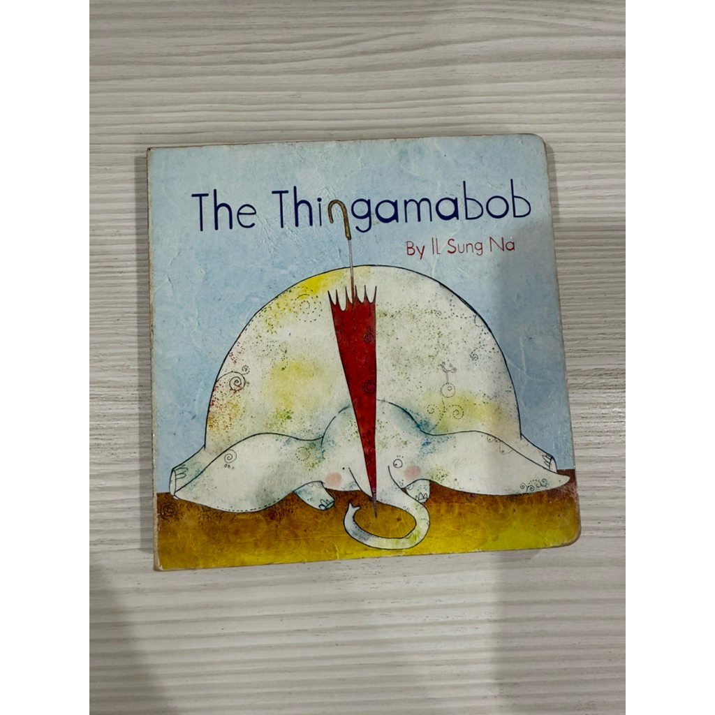 PRELOVED children board book the thingamabob | buku anak