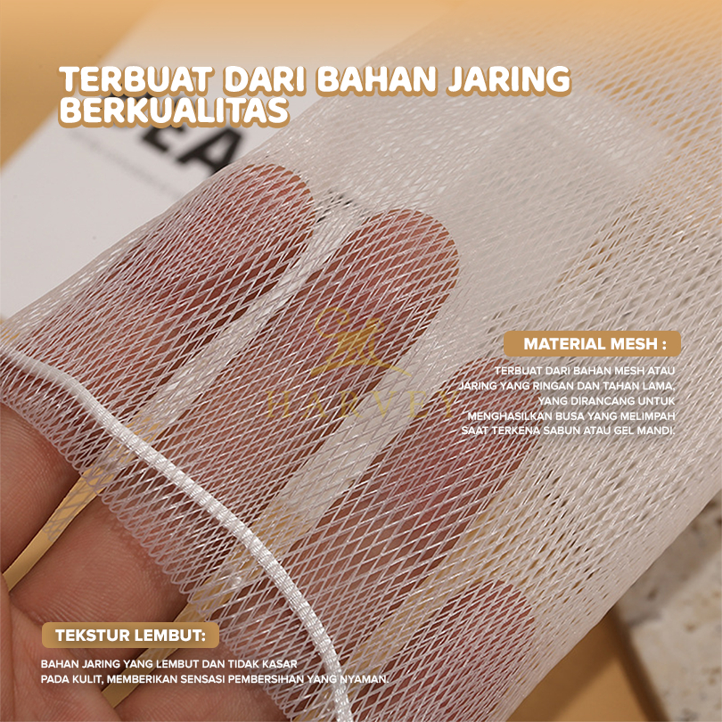 new deals [grosir] jaring busa sabun mandi kantong jaring sabun batang pouch