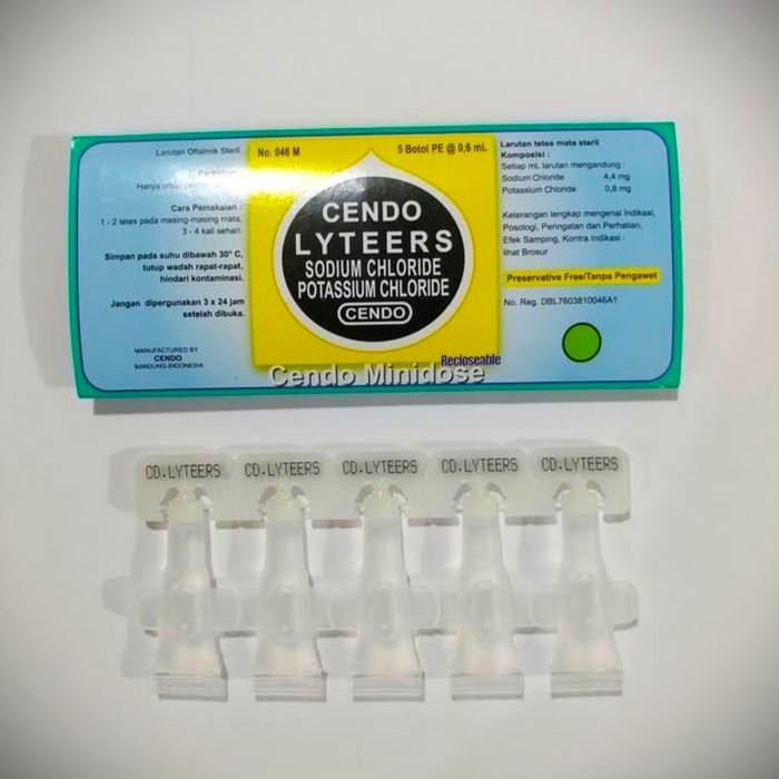 Cendo Lyteers Minidose 0.6 ml - Obat Mata