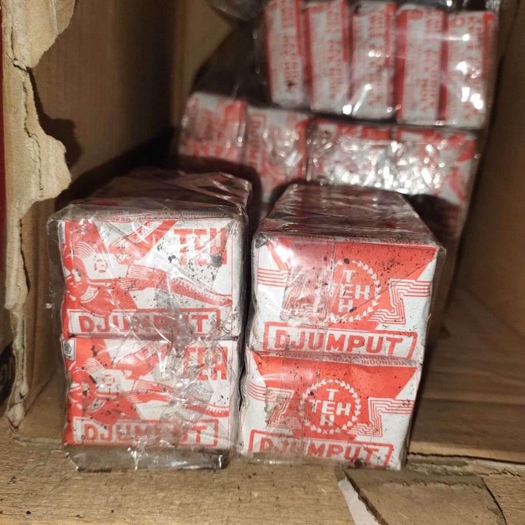 Teh djumput 10g | 1pak isi 10pcs, teh hijau bunga melati, three fabriek Kwee pek hoey