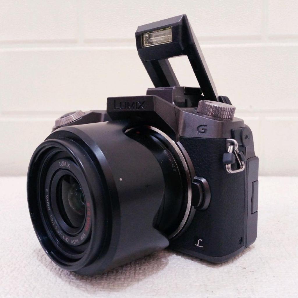 panasonic Lumix DMC g7 Lensa 14-42mm kamera mirrolles second Camera Mirrorless