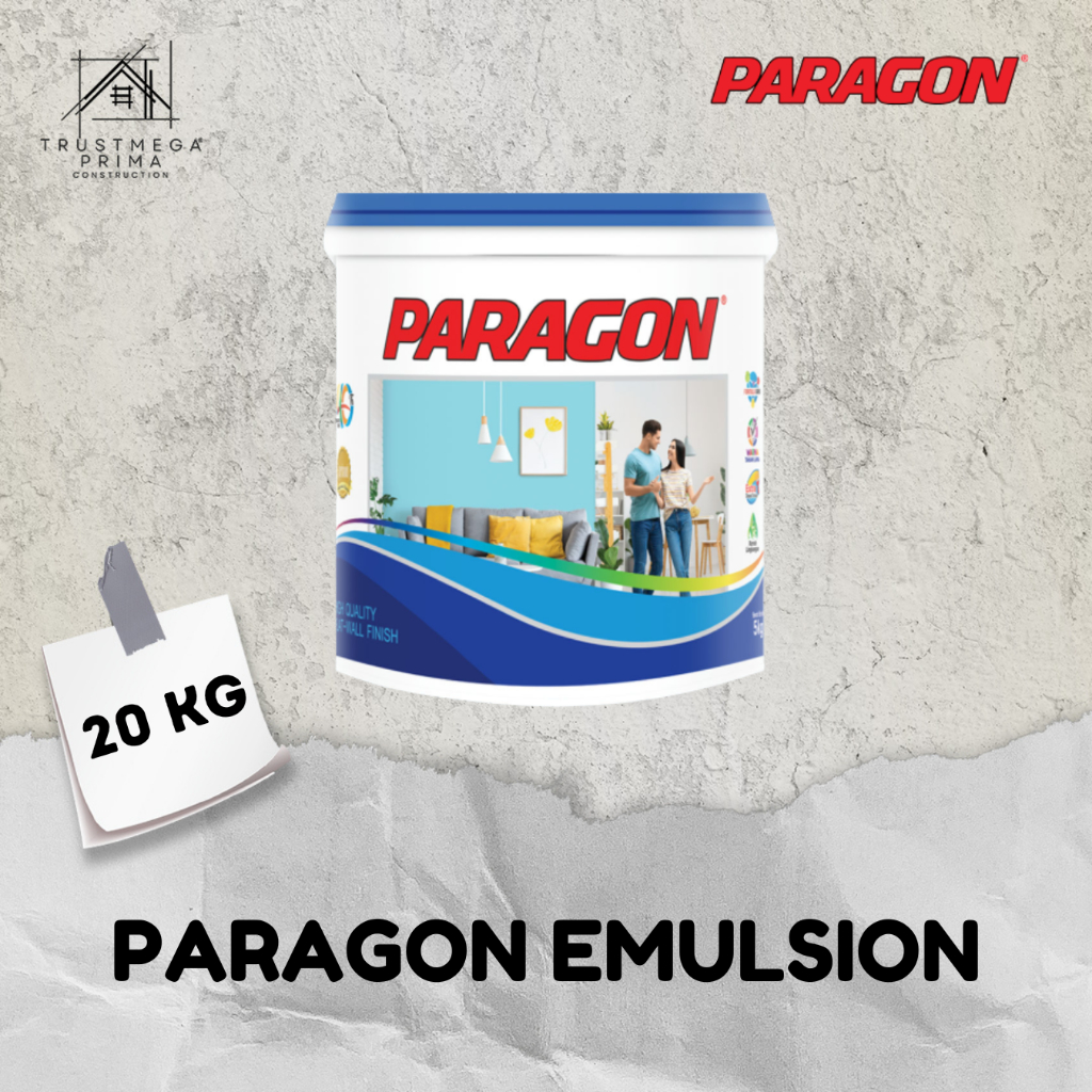 CAT TEMBOK PARAGON EMULSION 20 KG