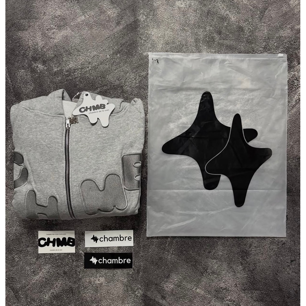 HODIE ZIPPER CHMB GREY