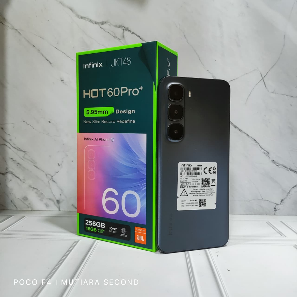 Infinix Hot 60 Pro Plus Ram 8GB Rom 256GB ( Second )