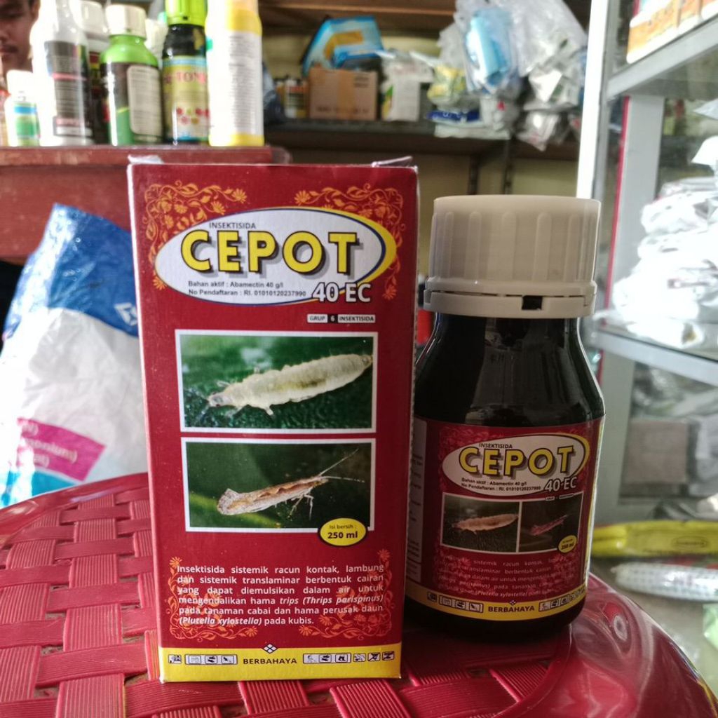 INSEKTISIDA CEPOT  ABAMECTIN 40EC KEMASAN 250ML