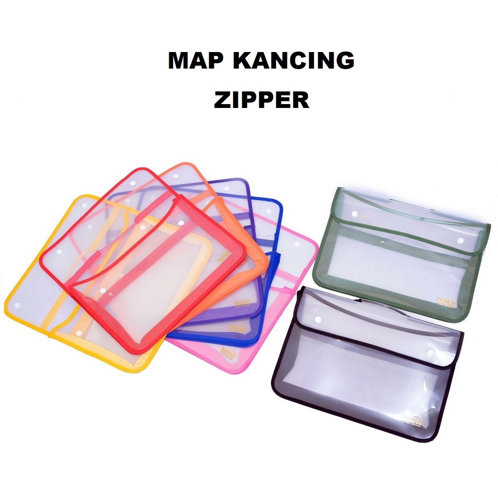 MAP ZIPPER KANCING/ MAP ZIPPER JARING/ MAP TENTENG