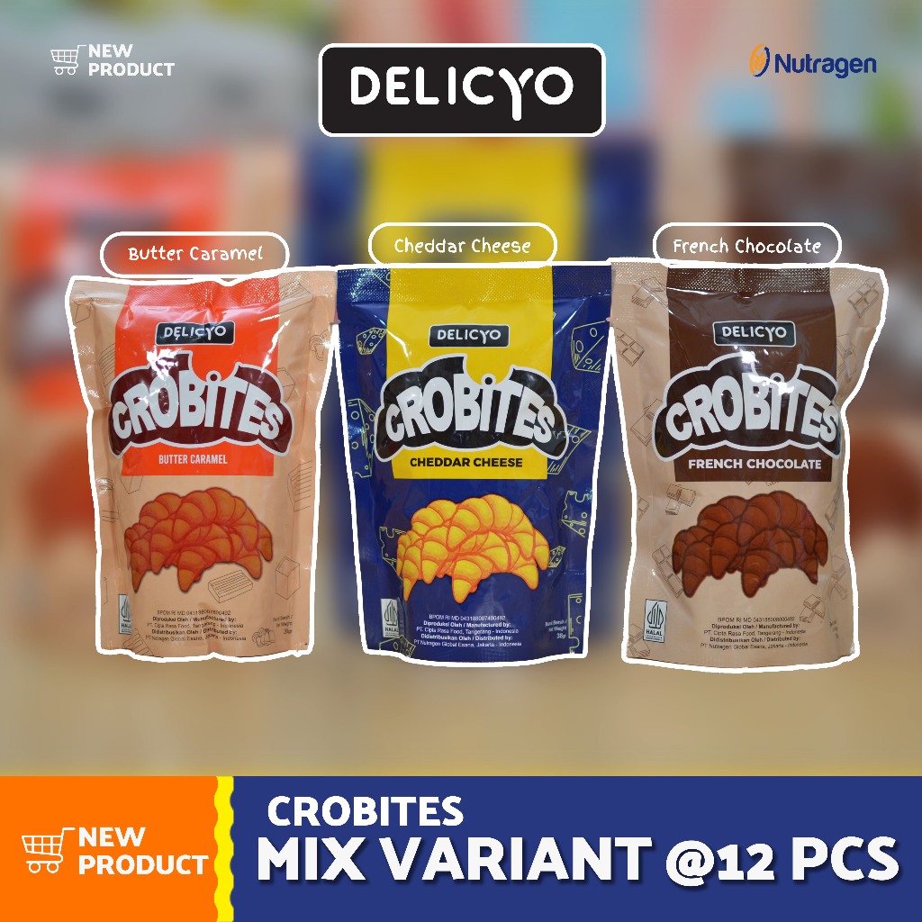 Delicyo Crobites Mix .12 pcs