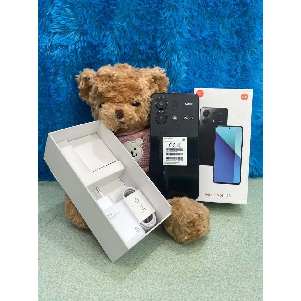 HP Xiaomi Redmi Note 13 8/256 Second Bekas Fullset