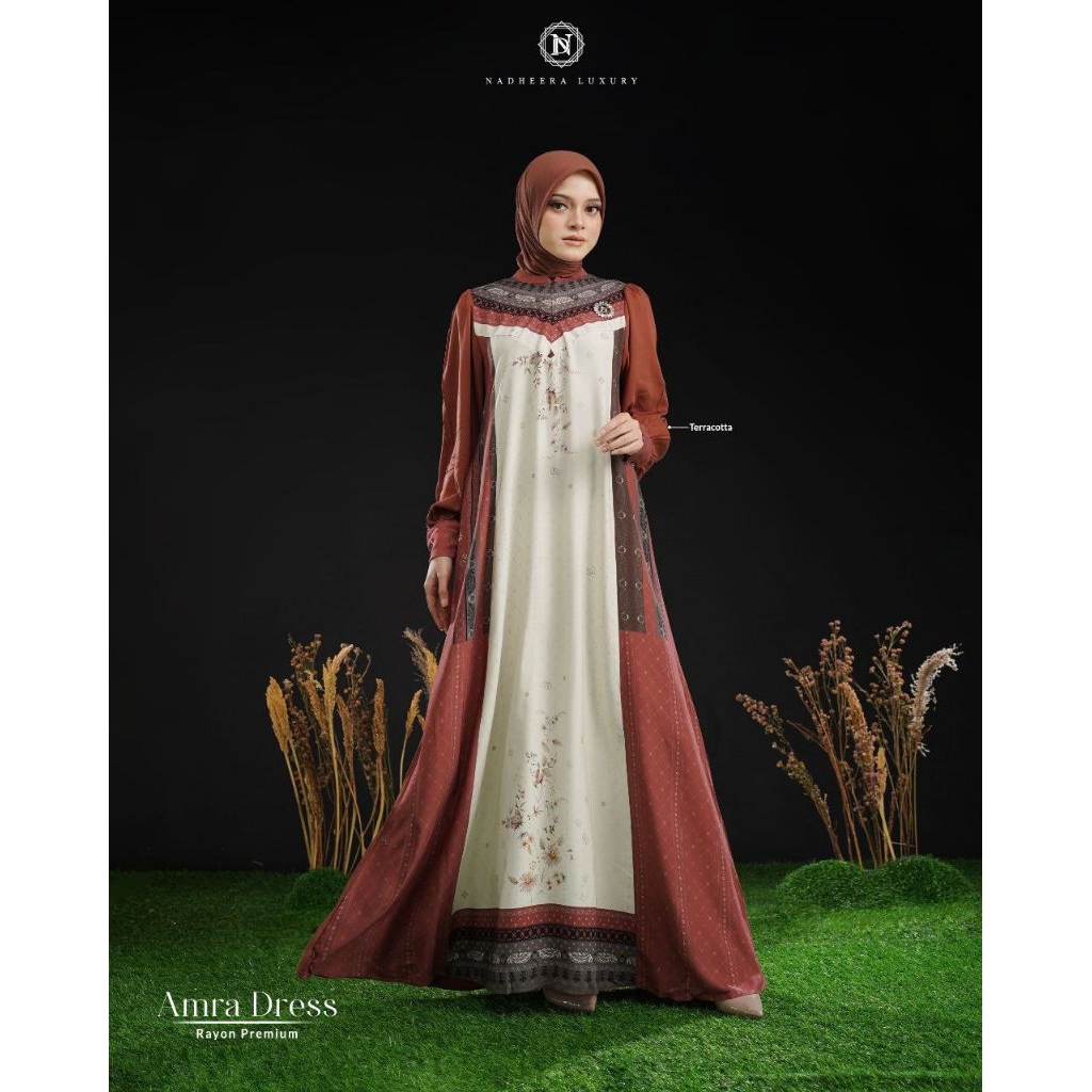 AMRA DRESS||DRESS RAYON PREMIUM||NADHEERA LUXURY