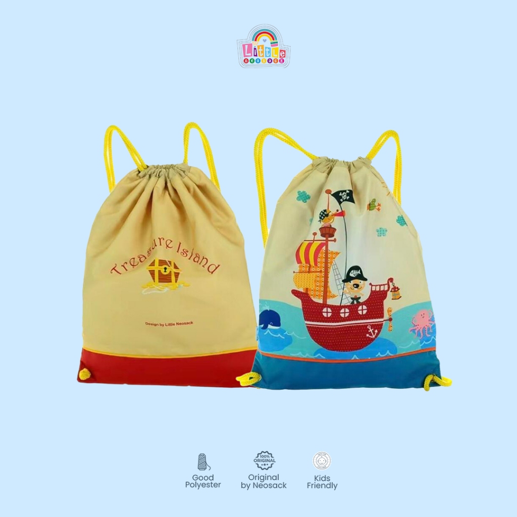 LITTLE NEOSACK - TAS SERUT LITTLE NEOSACK TREASURE ISLAND