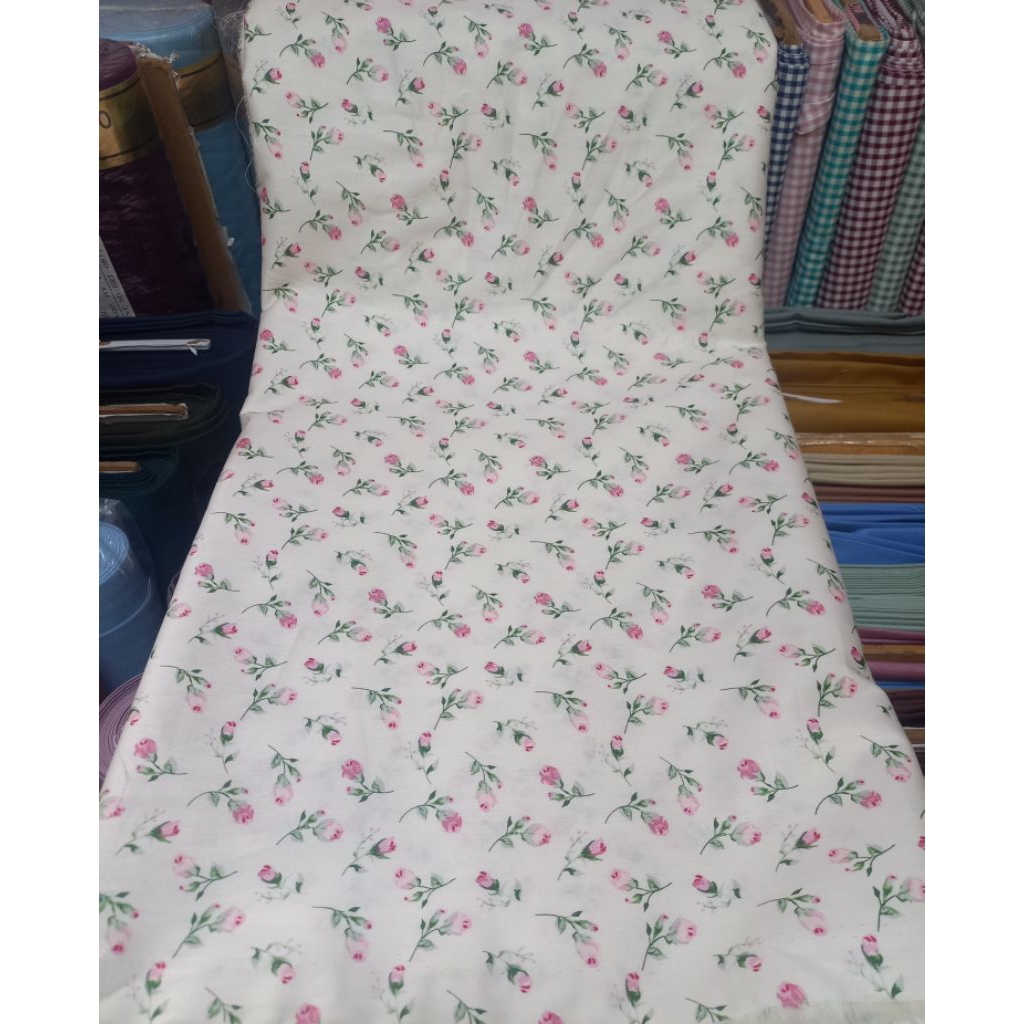 KAIN KATUN//JEPANG KATIN METERAN KATUN MOTIF BUNGA//KATUN PREMIUM KATUN PRINTING ORIGINAL KATUN JEPA