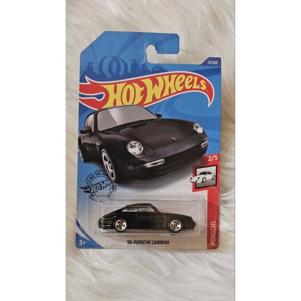Hot Wheels 96 PORSCHE CARRERA HITAM