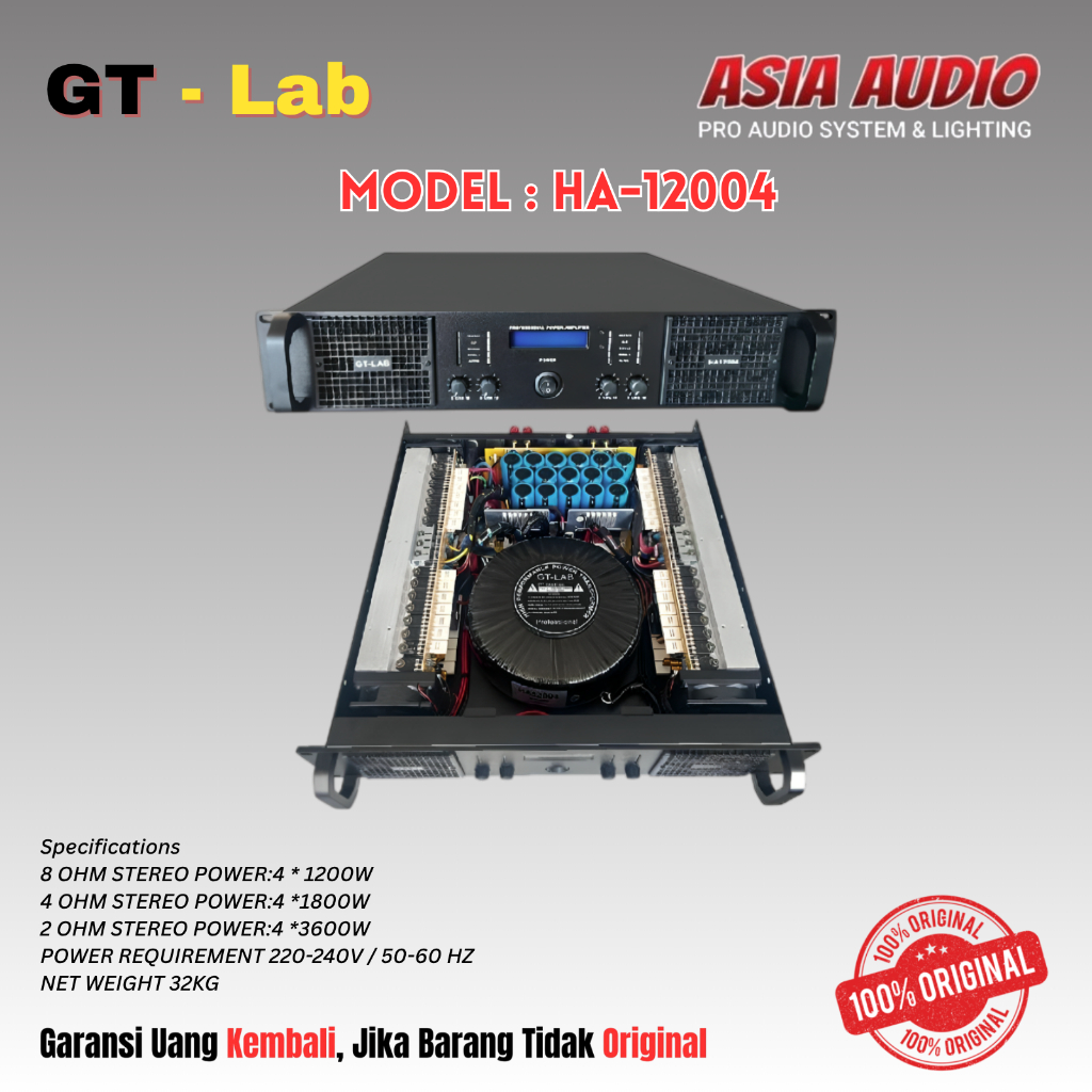 POWER GT-LAB HA-12004 ORIGINAL