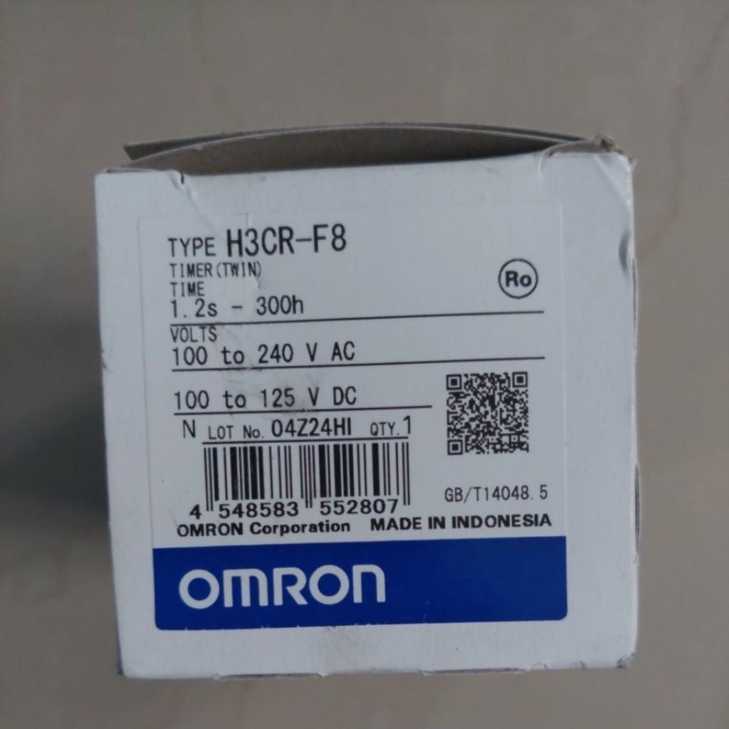TIMER OMRON H3CR-F8
