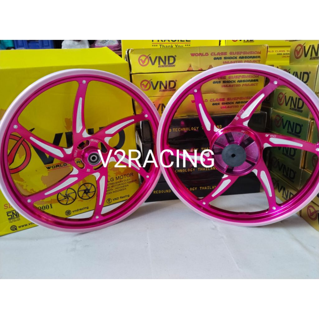 Velg racing VND Six Star V2 160x17 & 160x17 MX king ring 17