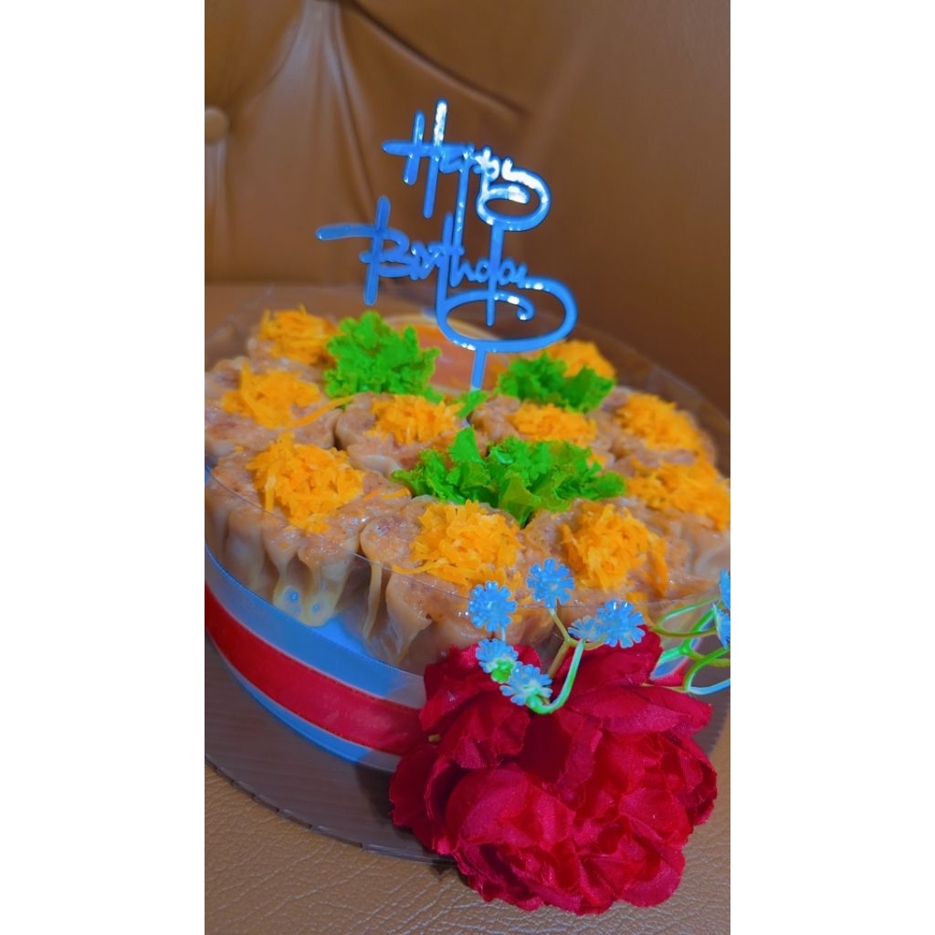 Smokey Shumai Tart / Shumai Birthday / Shumai Cake / Siomay Ulang Tahun JUMBO / Smokey Shumai