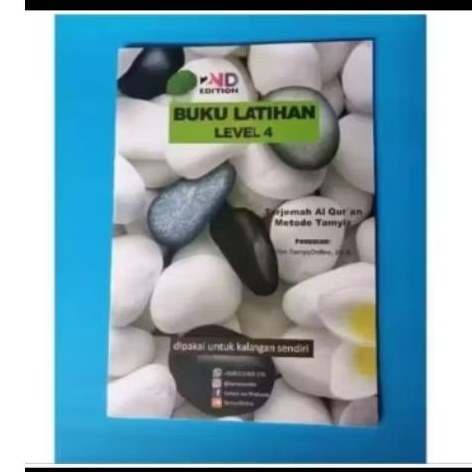 BUKU LATIHAN LEVEL 4,terjemah alquran metode tamyiz