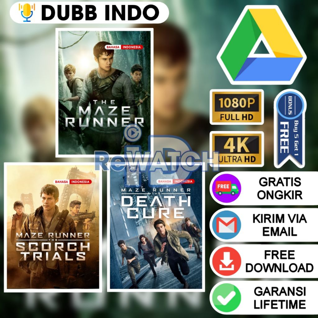 FILM MAZE RUNNER (LENGKAP) DUBBING BAHASA INDONESIA