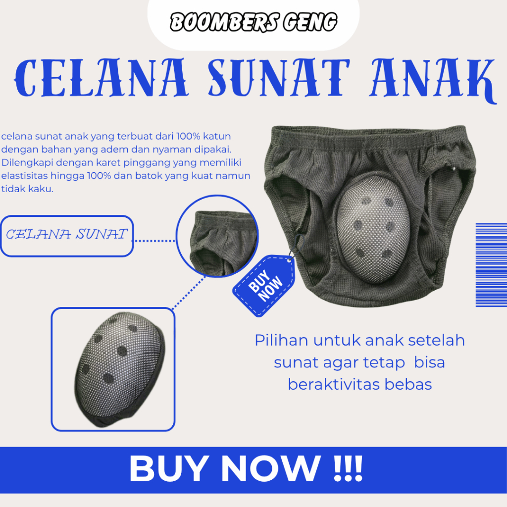 Celana Sunat Anak Laki Laki / Celana Sunat Anak 12 Tahun Laki Laki / Celana Sunat Anak Laki Laki 10 