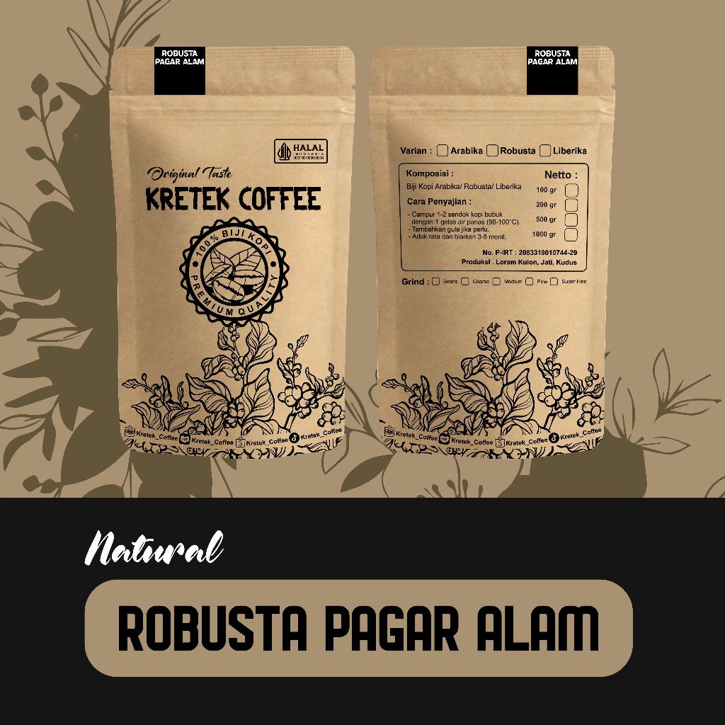 Kopi Robusta Pagar Alam | Kopi Robusta Pagaralam