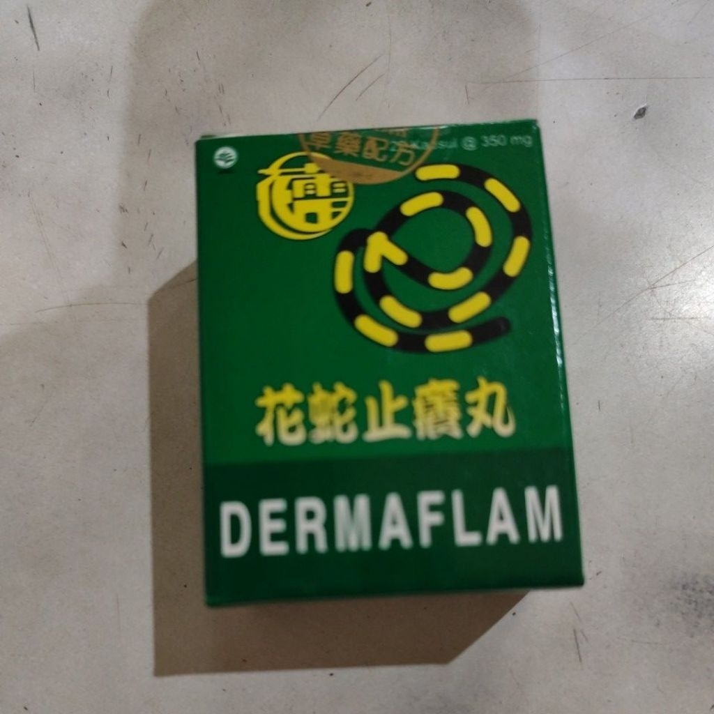 dermaflam kapsul, hua se ce yang wan, kulit