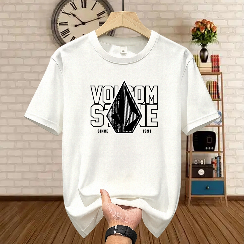 Kaos Pria Volcom Stone Since 1991 Original Brand 100% Cotton Breathable Volcom T-shirt