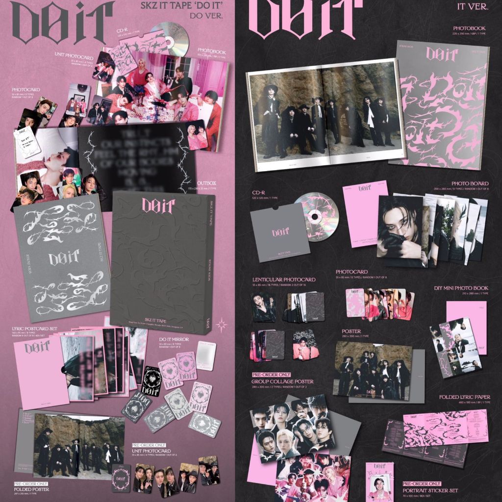 [BOOKED] ALBUM STRAY KIDS - SKZ IT TAPE [DO IT] SPEAKER VER. DOIT SKZ STRAYKIDS PHOTOBOOK PB LIMITED