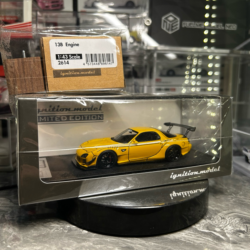 Ignition Model Mazda RX7 FD3S Feed Yellow 1:43 Ignition Model Mazda RX7 1:43 Ignition Model
