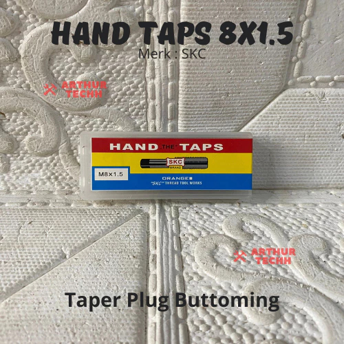 SKC Hand Tap 8 x 1.5 | Mata Tap M8 x 1.5 isi 3 Pcs
