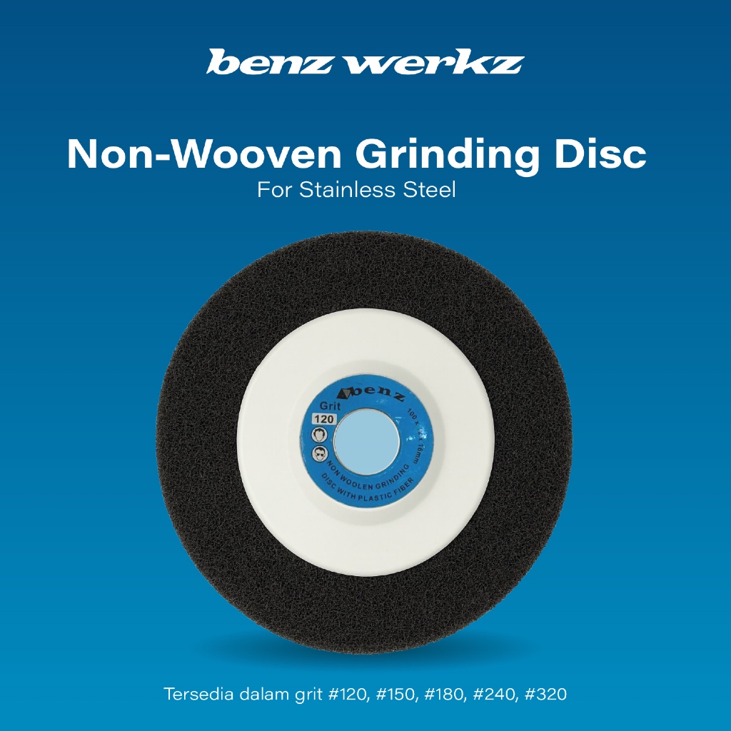 Mata Gerinda / Gurinda / Non-Woven Grinding Disc 9P by BENZ WERKZ