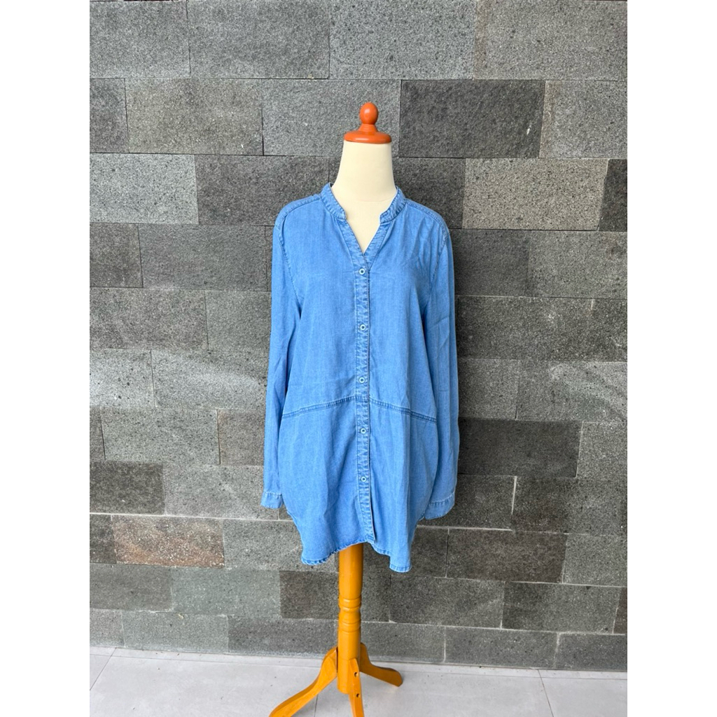 et cetera denim shirt