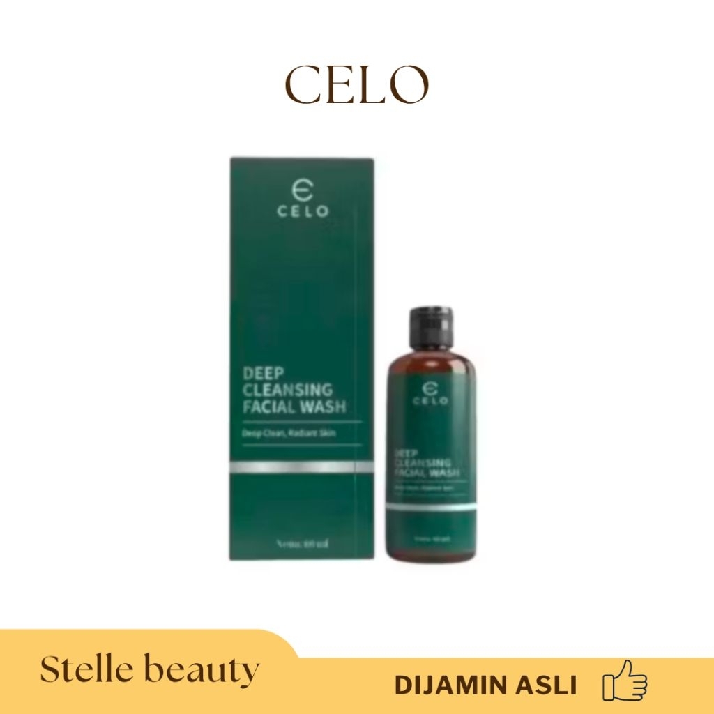 CELO DEEP CLEANSING FACIAL WASH ( BPOM ) || CELO BEAUTE