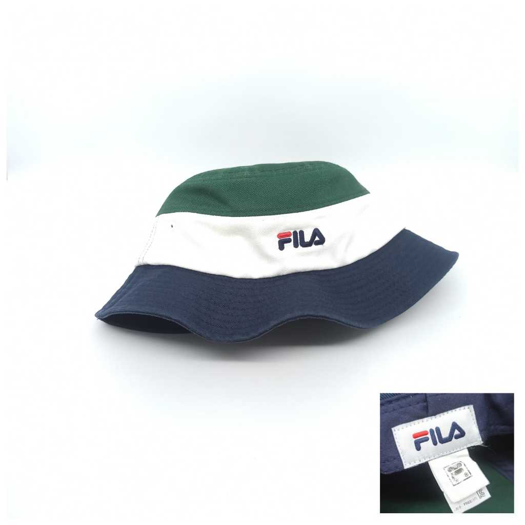 Topi Fila Bucket Hat Second Preloved Original 955