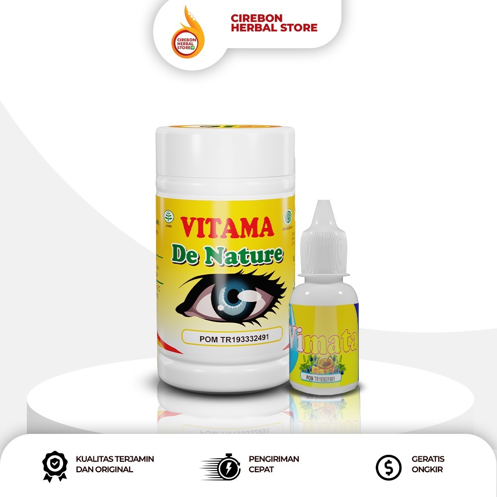 CIREBON HERBAL STORE | VITAMA & VITAMA Melindungi mata dari radikal bebas