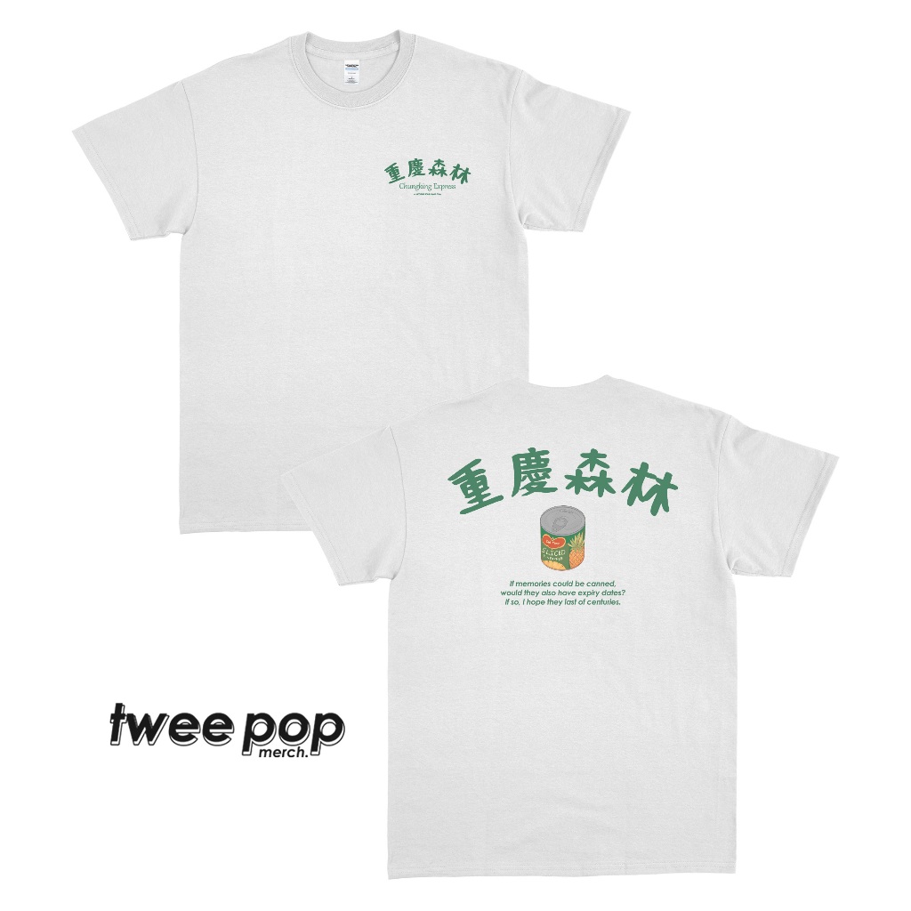 KAOS FILM CHUNGKING EXPRESS - SLICED PINEAPPLE ARTWORK / MOVIE T-SHIRT