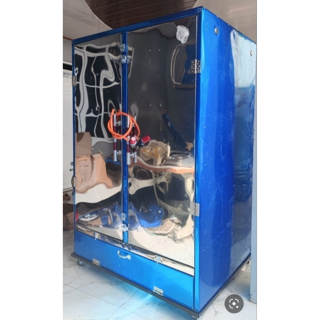 Mesin Pengering Ompreng / Oven Pengering Tray/Nampan/Ompreng 210 tray MBG